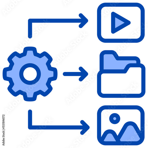 Content Management System Icon