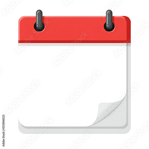 Wallpaper Mural Red Calendar Illustration Torontodigital.ca