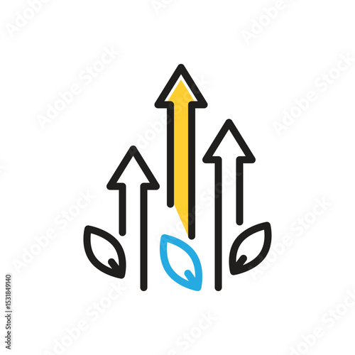 Multi color icon for progress
