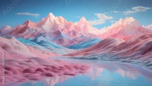 panorama of the mountains