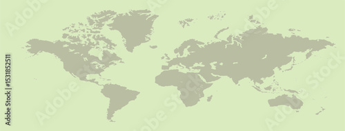world map blank, world map picture, world map vector image, modern world map, Illustration, eps 10, worldwide, all continents, all countries, worldwide project