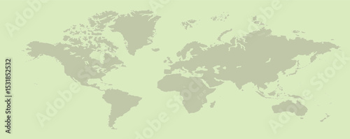 world map blank, world map picture, world map vector image, modern world map, Illustration, eps 10, worldwide, all continents, all countries, worldwide project