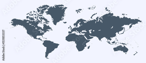 world map by year, world map picture, world map vector image, modern world map, Illustration, eps 10, worldwide, all continents, all countries, worldwide project