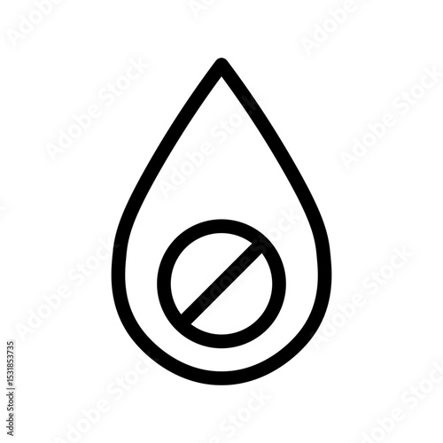 blood donation line icon