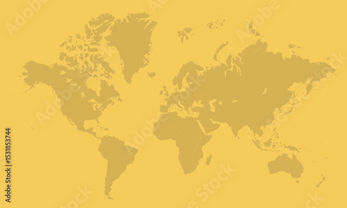 world map canvas, world map picture, world map vector image, modern world map, Illustration, eps 10, worldwide, all continents, all countries, worldwide project