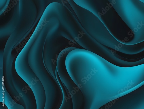 abstract blue silk background
