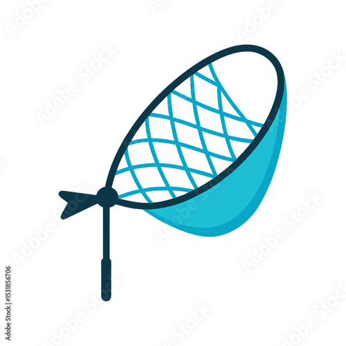Fishing net vector illustration