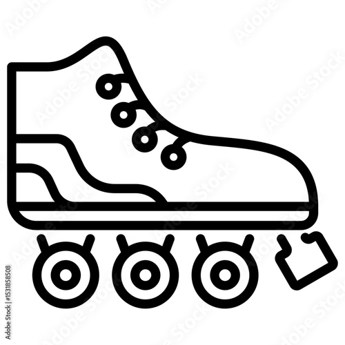 Roller Skates Icon
