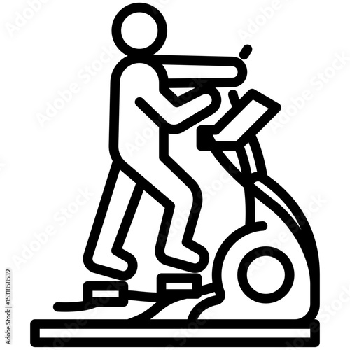Elliptical Trainer Icon