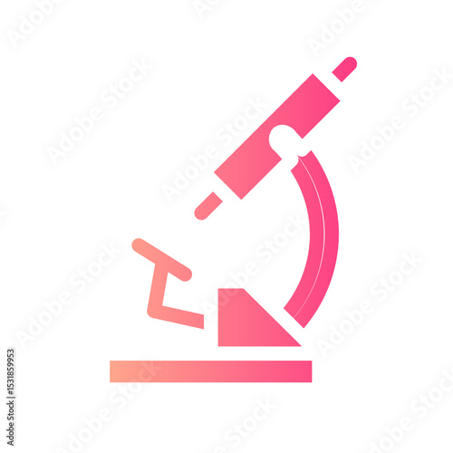 microscope gradient icon