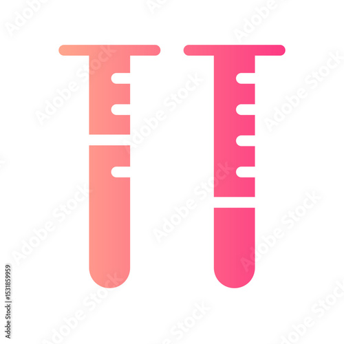 test tube gradient icon