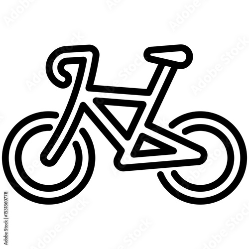 Road Bike Icon