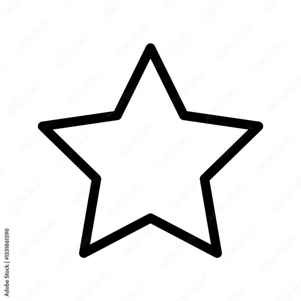 star line icon star line icon