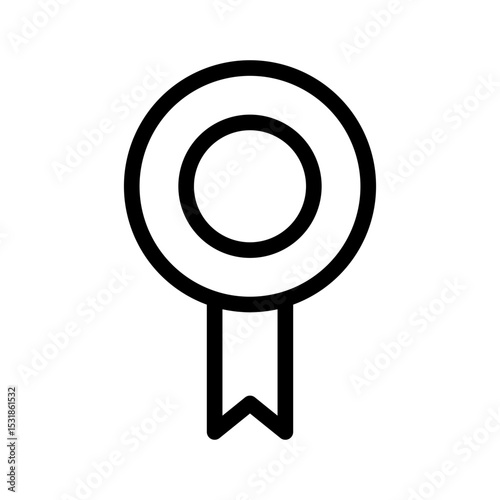 medal line icon