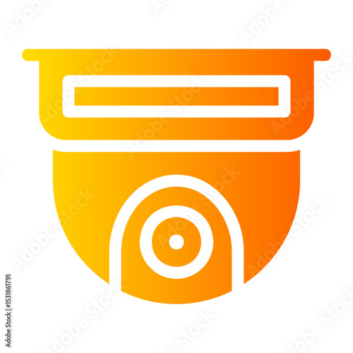 cctv dome Gradient icon
