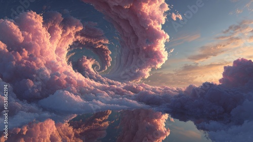 A futuristic concept art of Storm Cloud