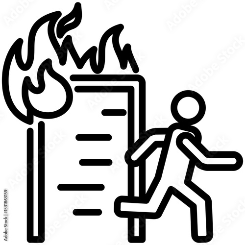 Evacuation Icon