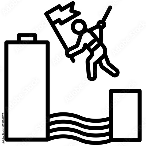 Fall Protection Icon