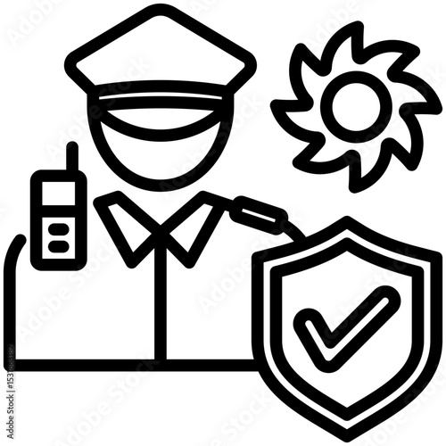Guarding Icon
