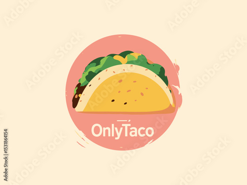 logo for a taco restaurant named OnlyTaco 
