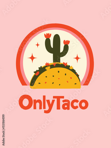 logo for a taco restaurant named OnlyTaco 
