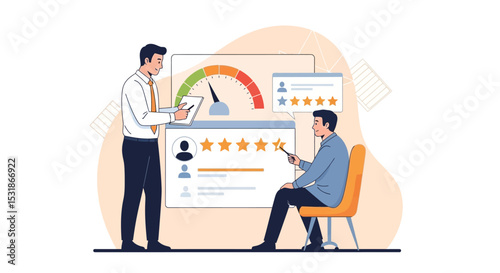 Performance Review Assessing Employee Skills and Providing Feedback