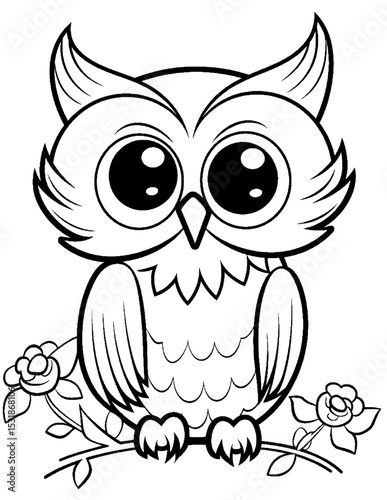 Vector illustration of color pages
