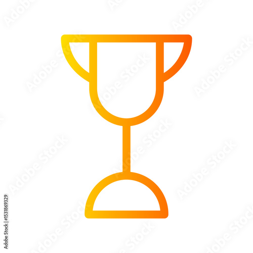 trophy gradient icon