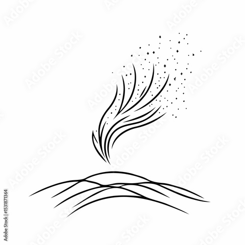 Scattering ashes of a deceased relative in nature
