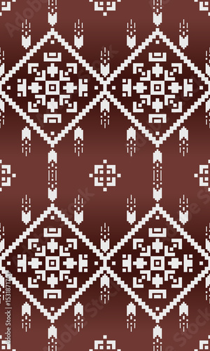 Contemporary Pixel Pattern for Fabric Printing with Retro Game Inspired Graphics and Bold Modern Layout Designed for Digital Artists and Surface Designers