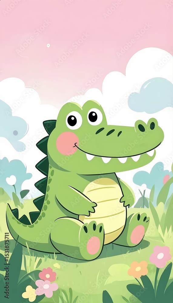 Fototapeta premium crocodile 