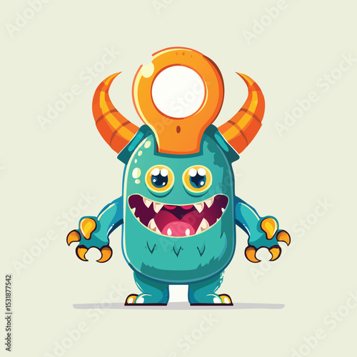 can opener Flat Illustration Featuring Clean Shapes and Bold Outlines