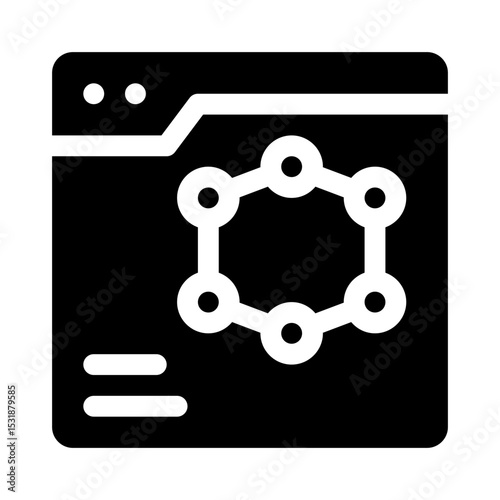 GraphQL glyph icon
