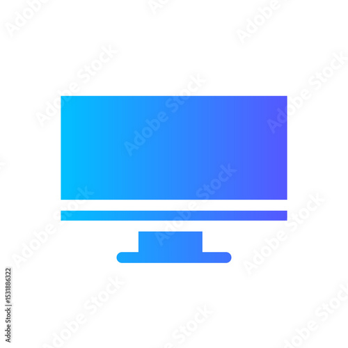 tv gradient icon