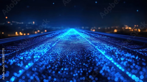 night city traffic