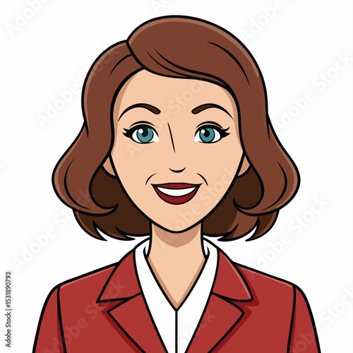 Professional woman with a natural, unforced confidence, showing genuine self-assurance and authenticity, a truly inspiring presence.