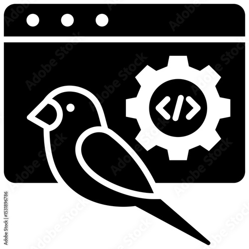 Blue-Green Deployment Icon