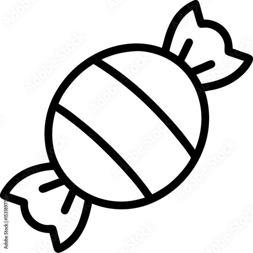 vector illustration of Candy