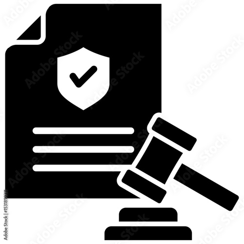 Legal Compliance Icon