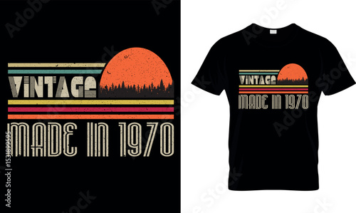 Vintage t-shirt design.Colorful and fashionable t-shirt design for men and women.