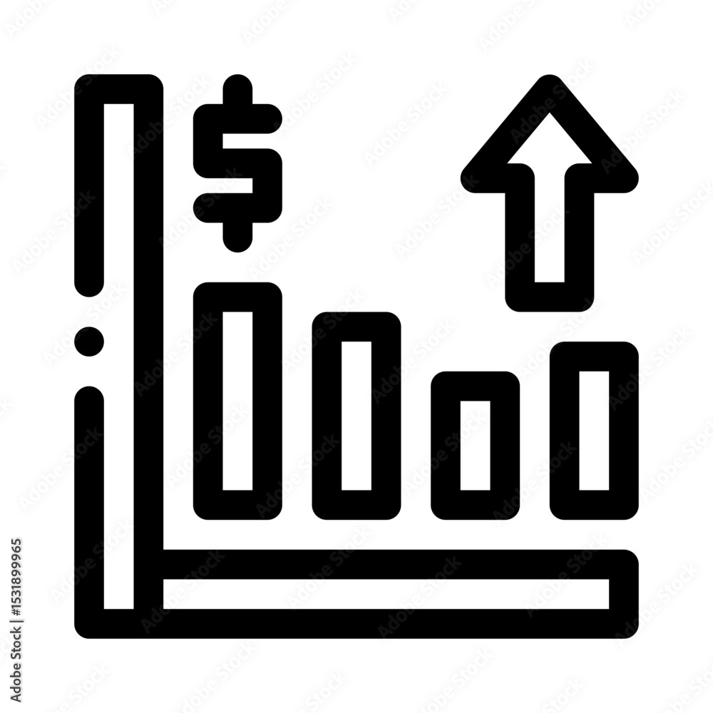 Business Growth line icon Business Growth line icon