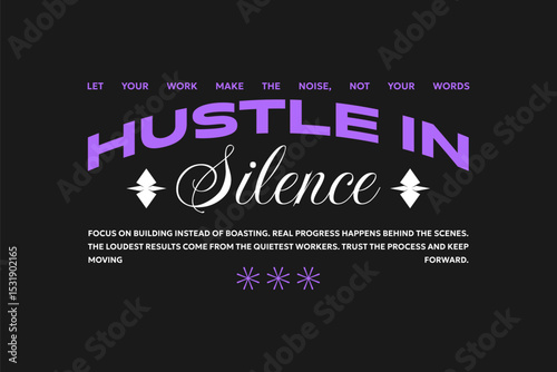 Minimal urban typography. Urban quotes t-shirt design. Motivation quote poster design. Inspirational quotes for print. Typography quote for apparel. Streetwear vector graphic