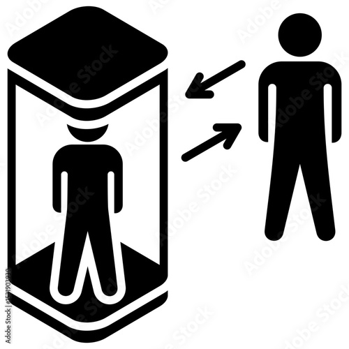 Quantum Teleportation Icon