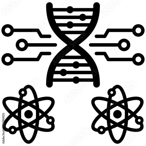 Quantum Biology Icon