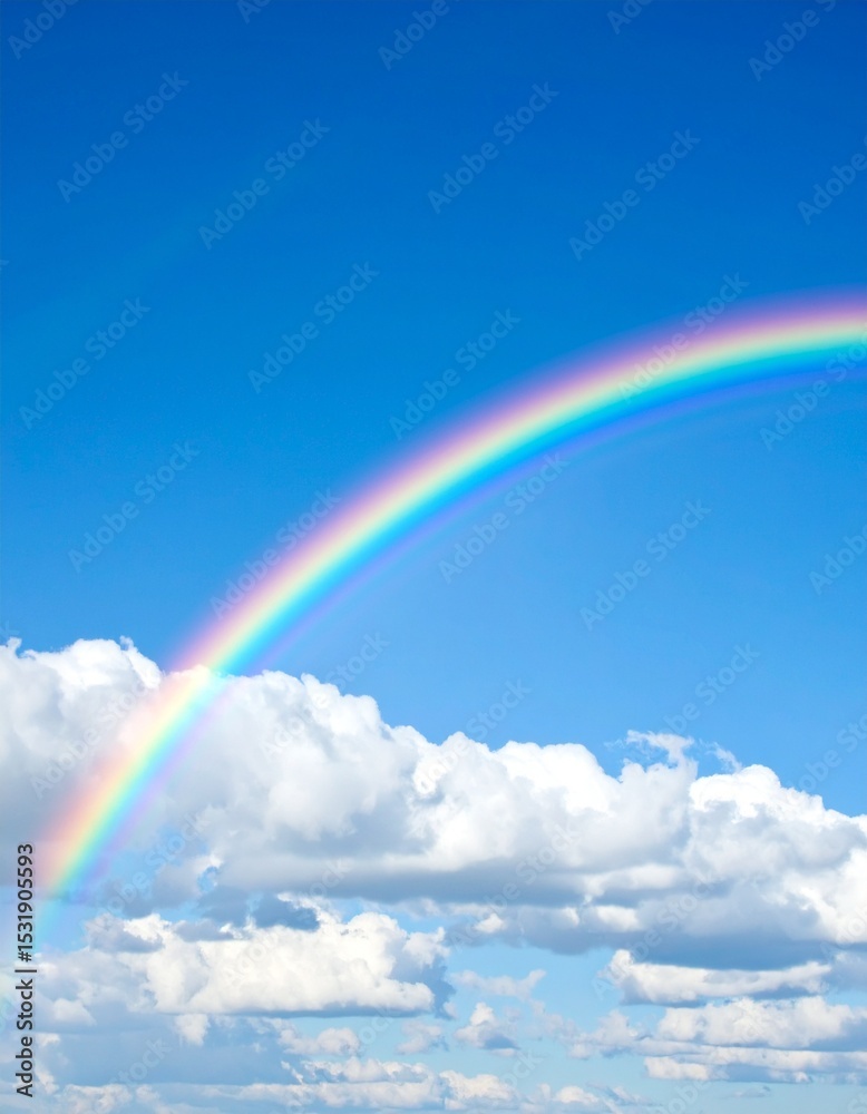 青い空にかかる虹(Rainbow in the blue sky)
青い空にかかる虹(Rainbow in the blue sky)