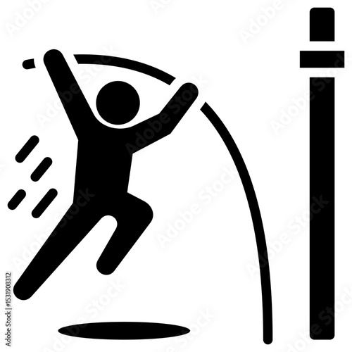 Pole Vault Icon