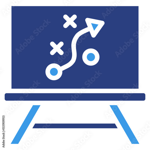 Marketing Strategy  Icon Element For Design