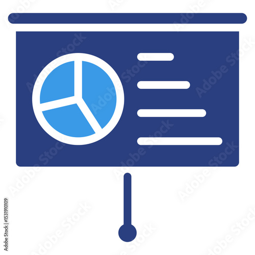 Presentation Board  Icon Element For Design