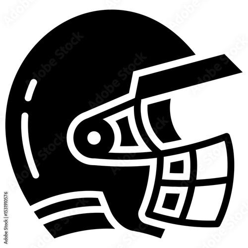 Football Helmet Icon