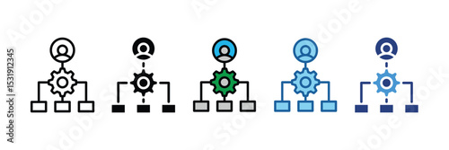 Team Leader  Icon Element For Design